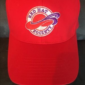 Red Hat Society Fiber Optic Cap